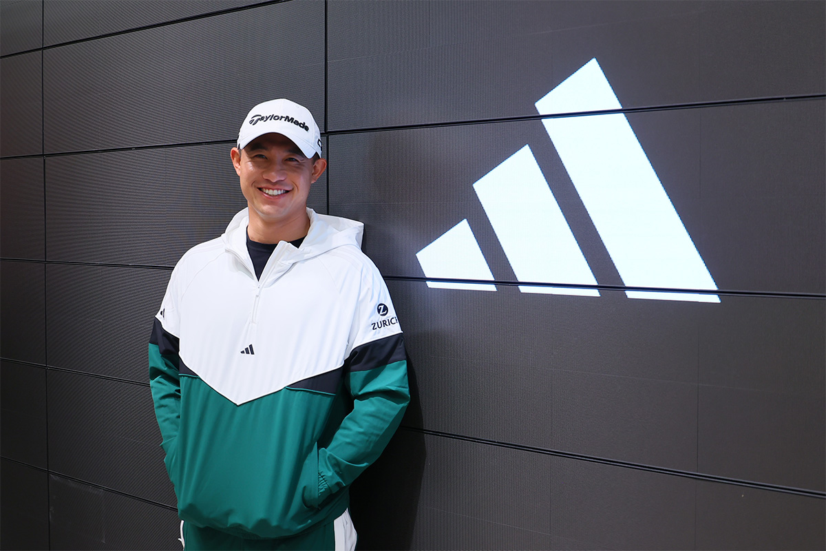 「アディダスブランドセンター RAYARD MIYASHITA PARK」（東京都渋谷区）に登場したコリン・モリカワ