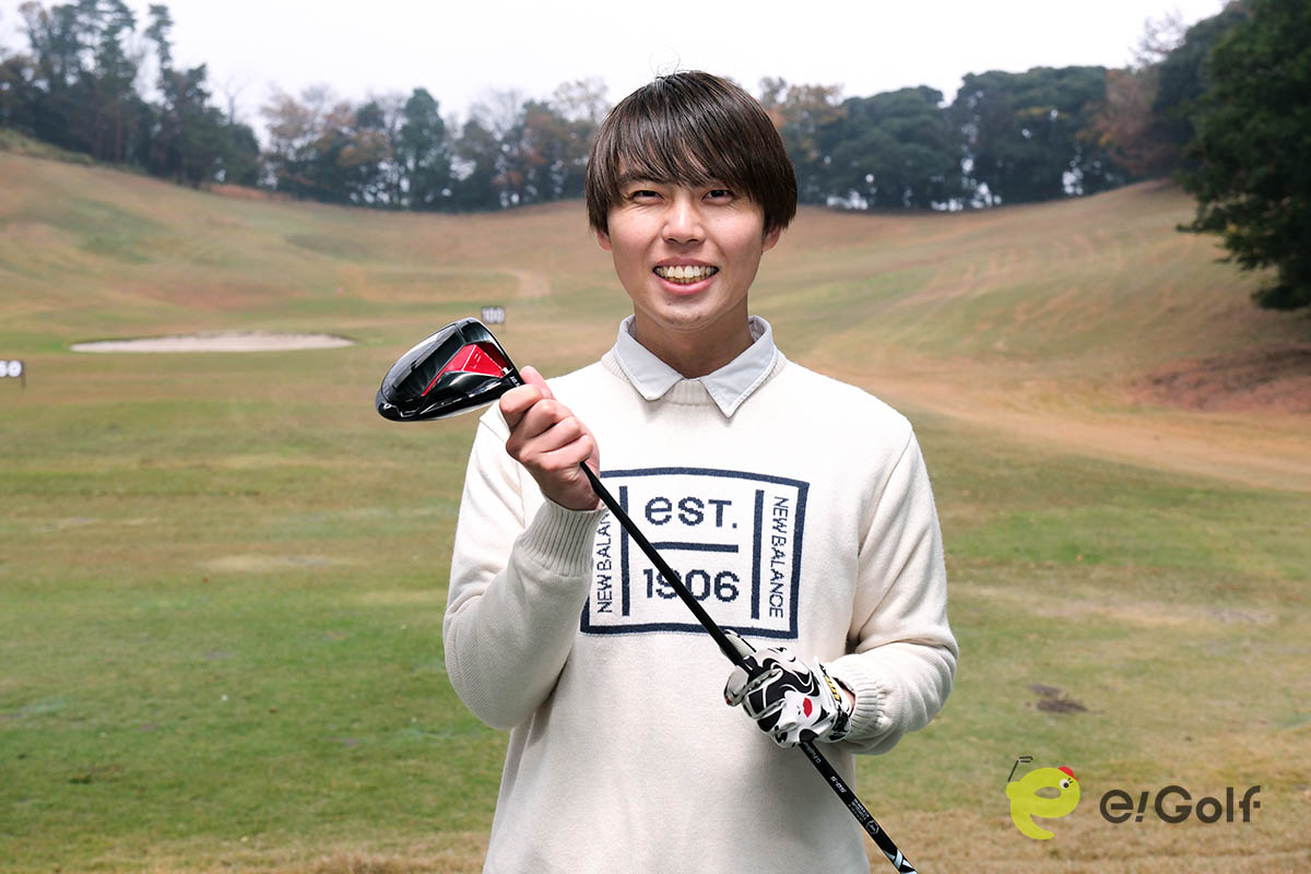 ルイゴルフさんと同組でプレーした田村建吾さんは「RMX VD/Xドライバー」がお気に入り