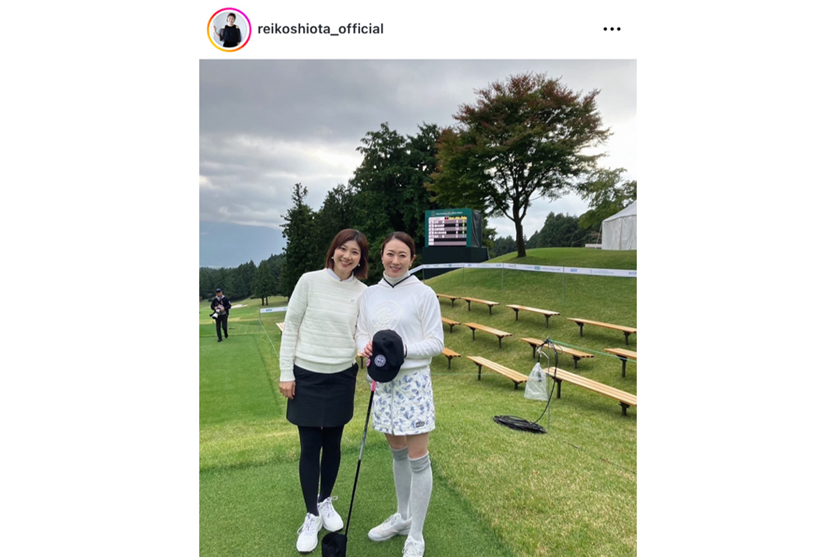 潮田玲子のインスタグラム（@reikoshiota_official）より