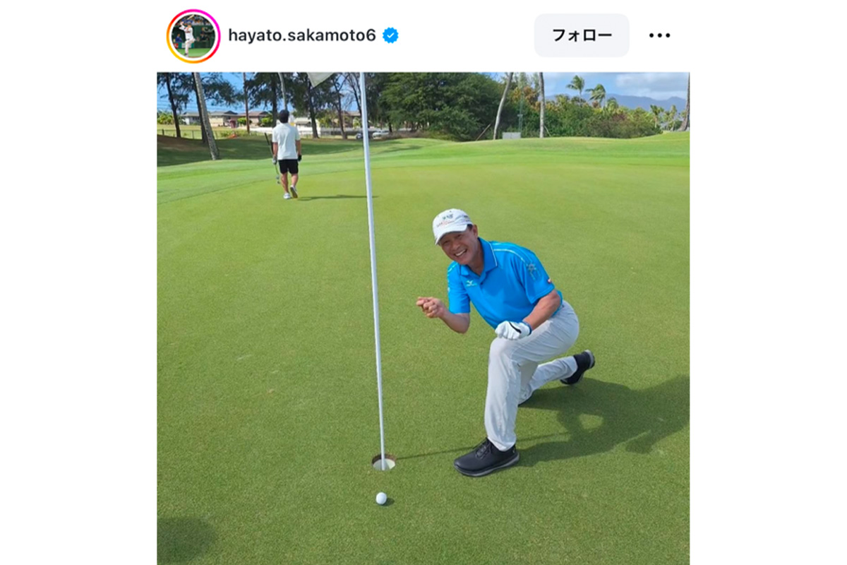 坂本勇人のインスタグラム（@hayato.sakamoto6）より