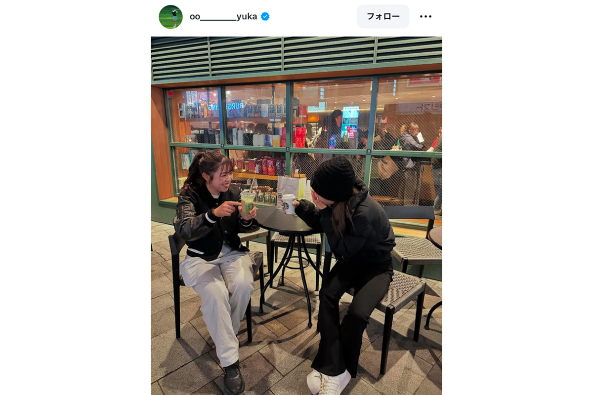 安田祐香のインスタグラム（@oo_______yuka）より