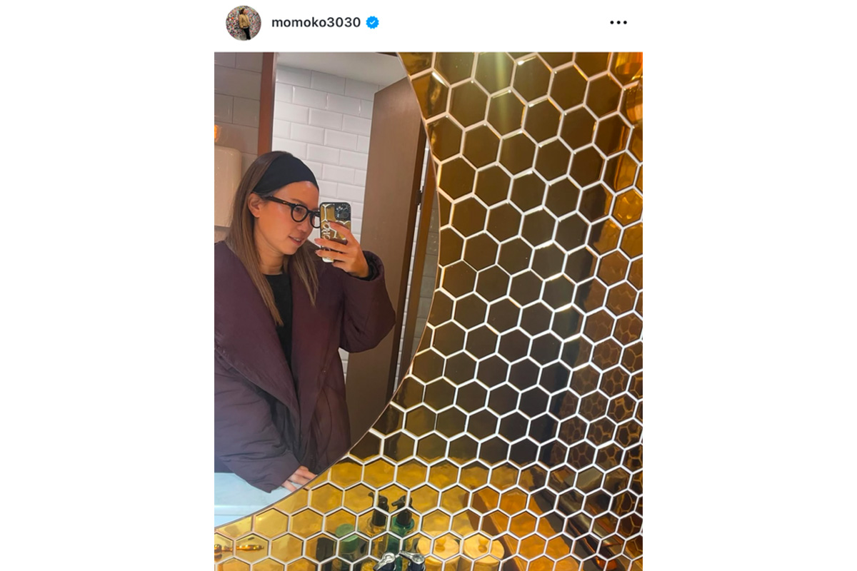 上田桃子のインスタグラム（@momoko3030）より