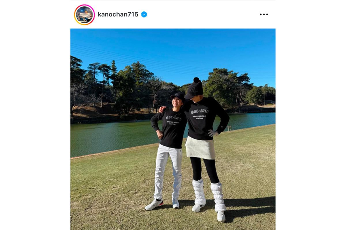 狩野舞子のインスタグラム（@kanochan715）より