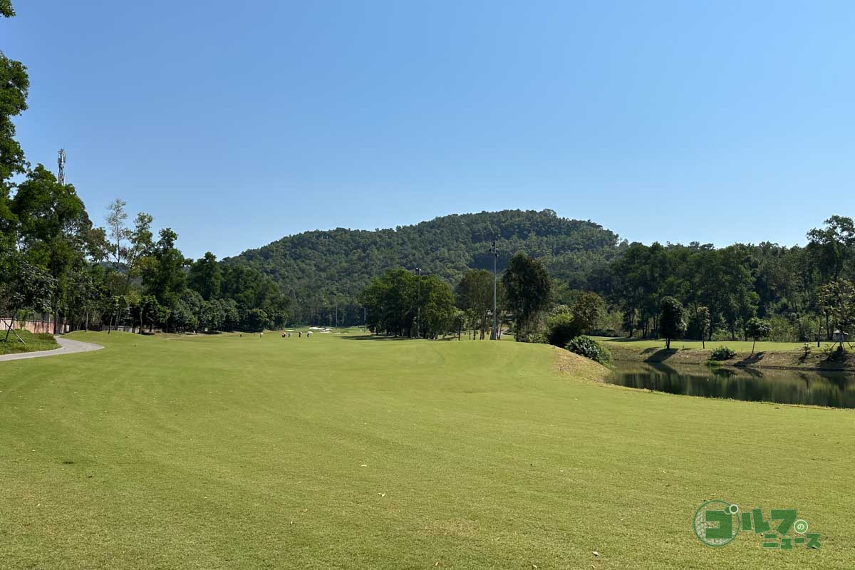 「ダイライゴルフクラブ」　2023年にクラブハウスとコースを大改修した27ホールのゴルフ場。池やクリークが絡むホールが多く、美しさと難しさを兼ね備える