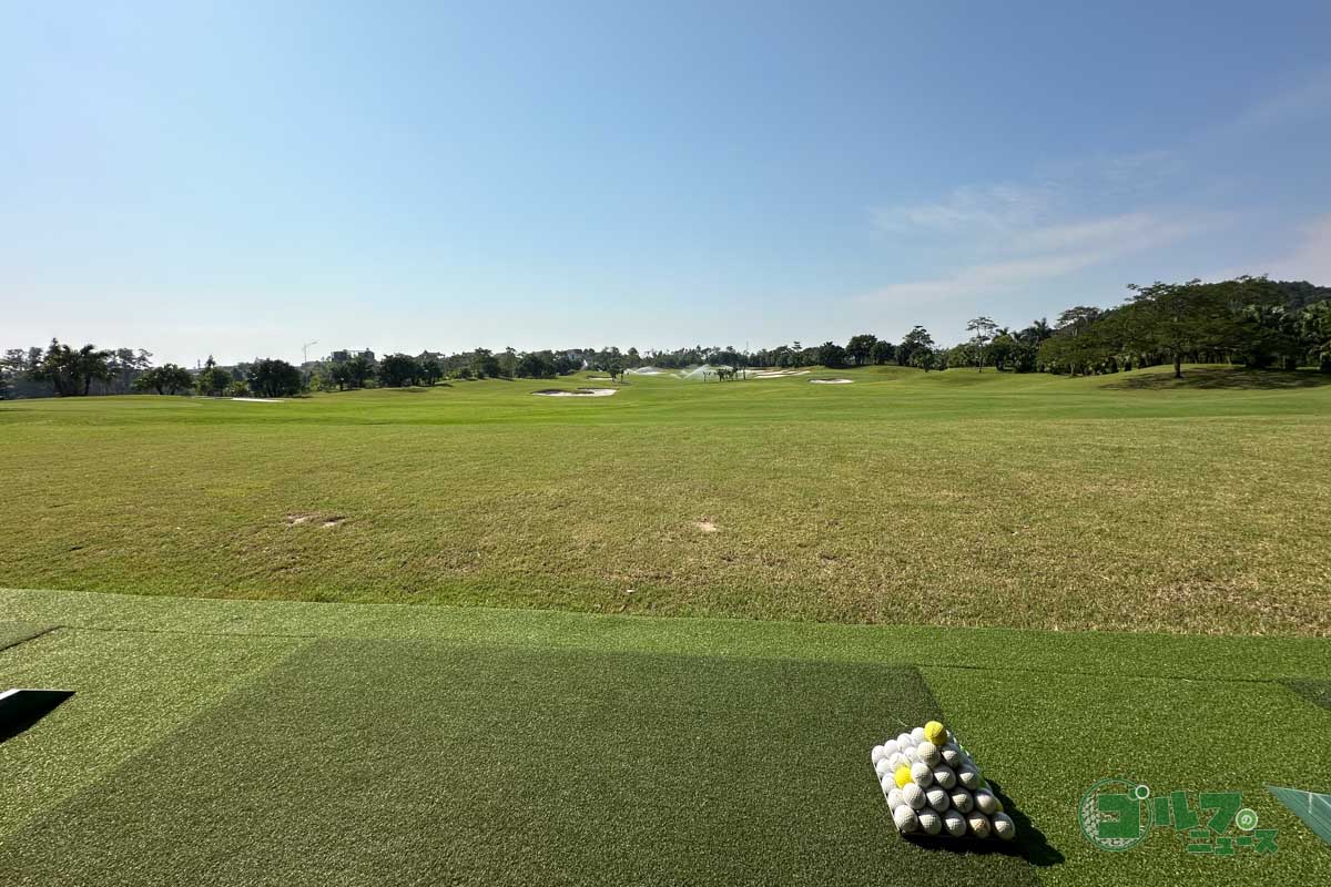 「BRG レジェンドヒルゴルフリゾート」　ハノイ北部にある36ホールのゴルフ場。ベトナムでは珍しい2グリーンを採用しているのが特徴