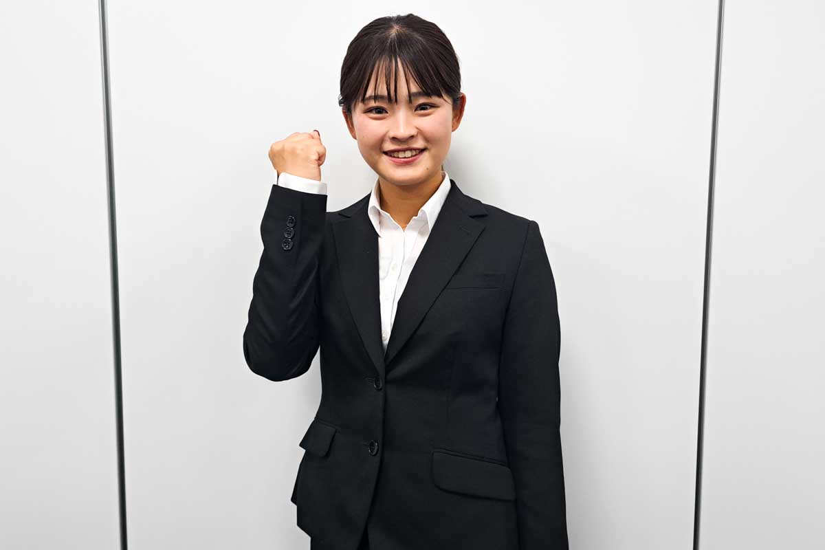 入会2年目の政田夢乃