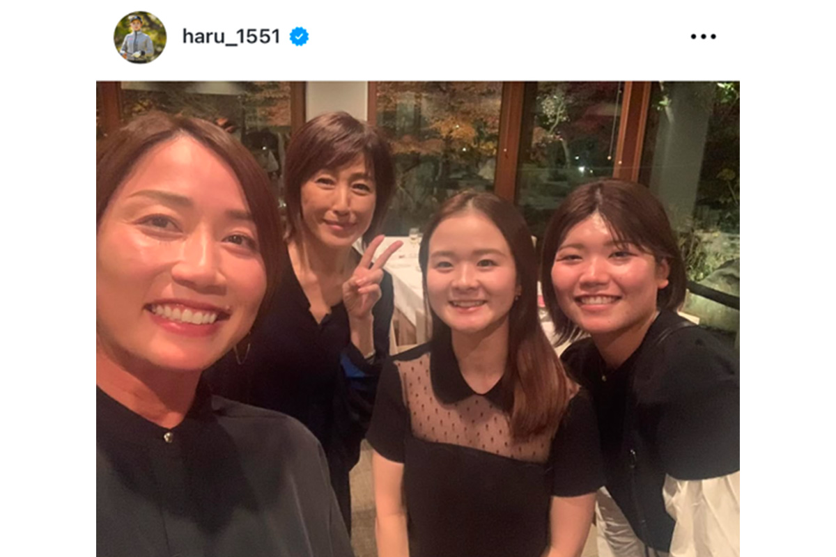 川崎春花のインスタグラム（@haru_1551）より