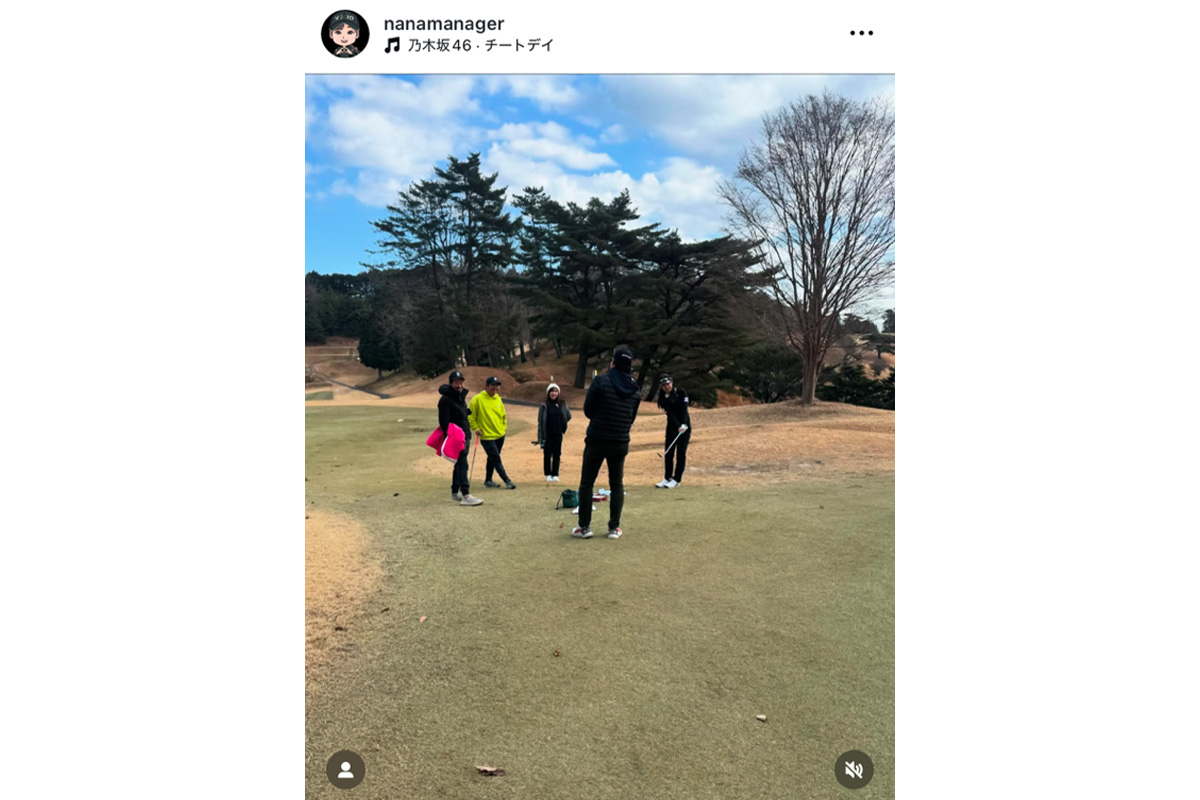 菅沼菜々のマネジャーのインスタグラム（@nanamanager）より