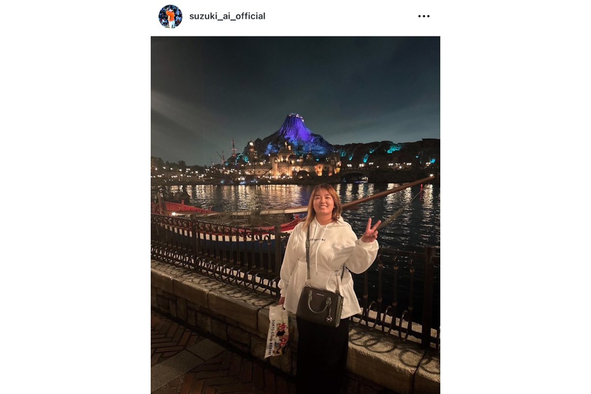 鈴木愛のインスタグラム（@suzuki_ai_official）より