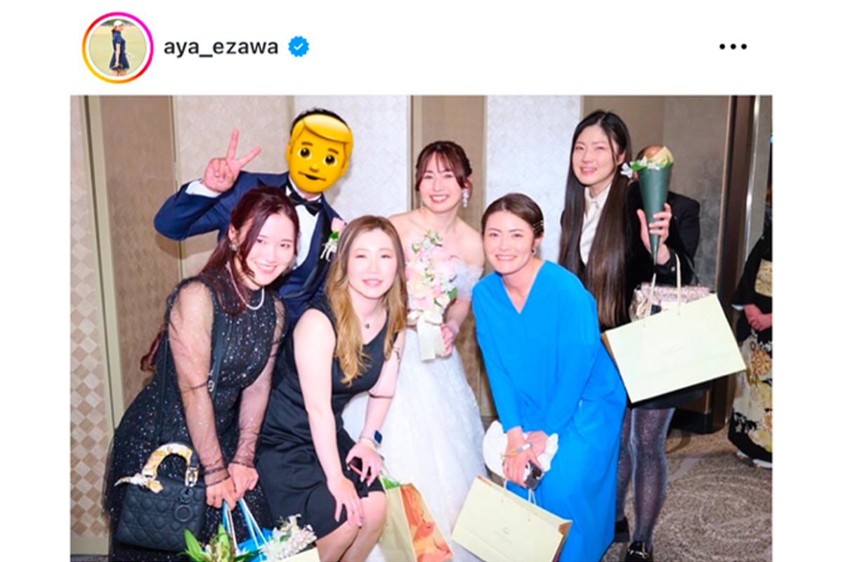 江澤亜弥のインスタグラム（@aya_ezawa）より