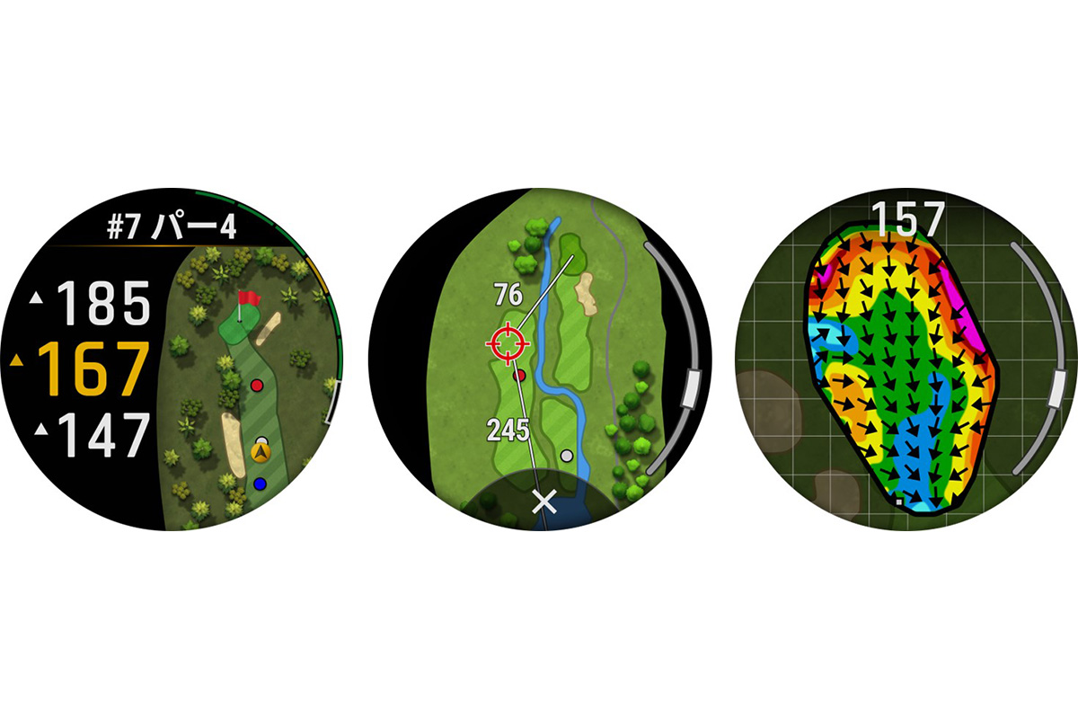 Green Contour（グリーン傾斜情報）