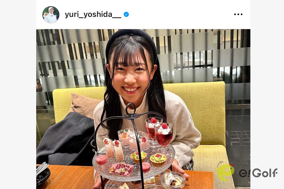 吉田優利のインスタグラム（@yuri_yoshida__）より