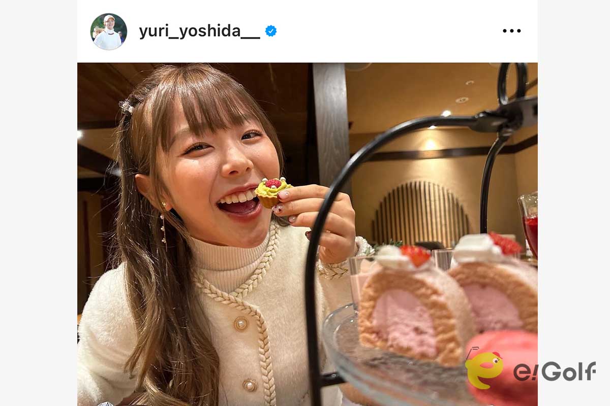 吉田優利のインスタグラム（@yuri_yoshida__）より