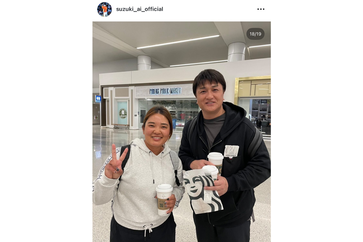 鈴木愛のインスタグラム（@suzuki_ai_official）より