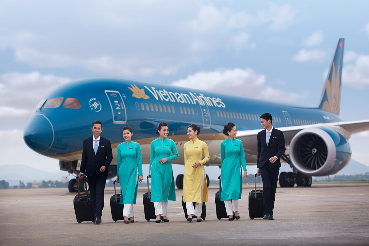 直行便を使えば約6時間30分でダナンに到着　写真提供：Vietnam Airlines