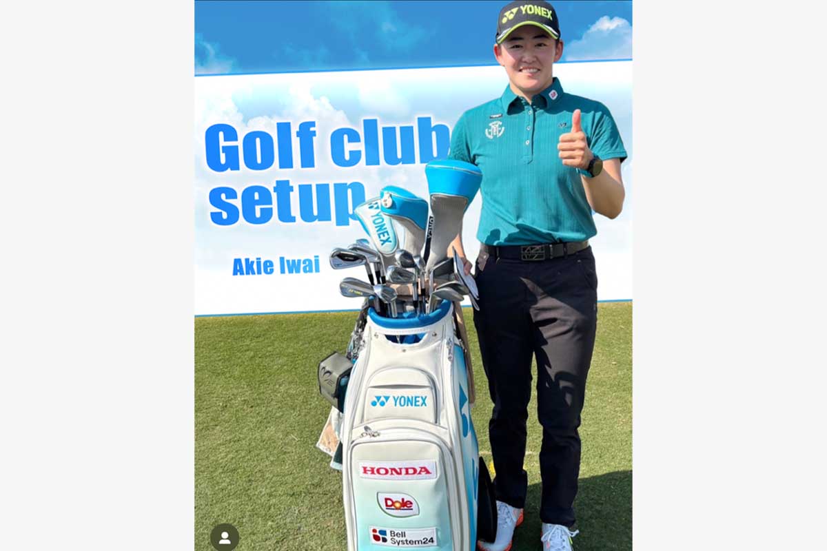 ヨネックスのインスタグラム（@yonexgolf_jp）より