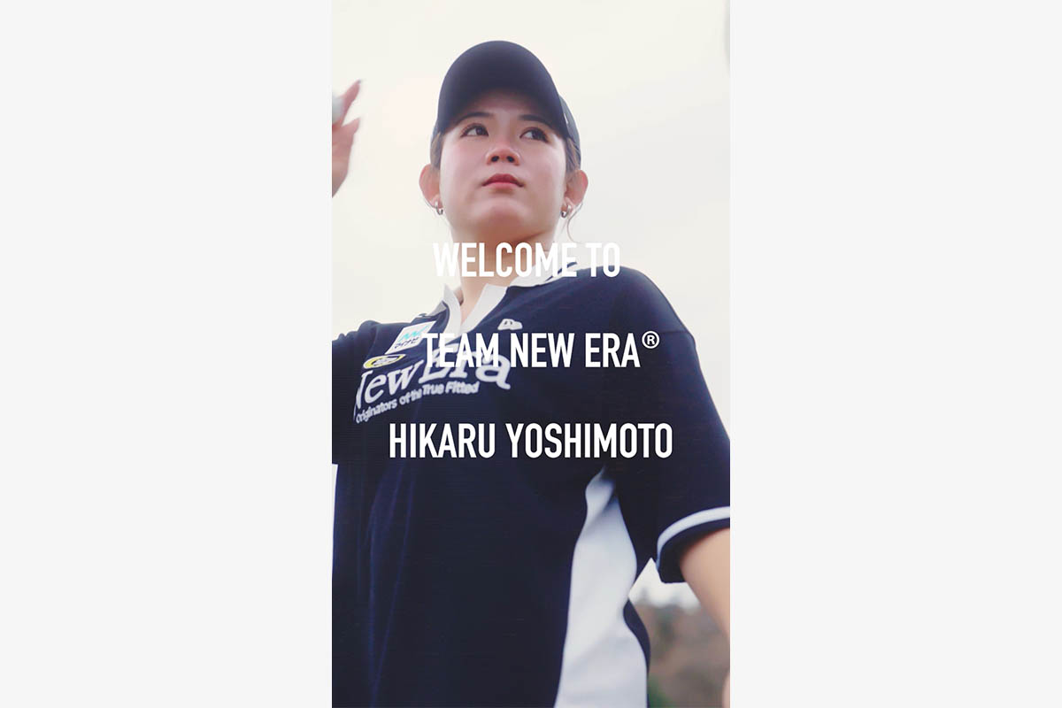 ニューエラとアンバサダー契約を締結した吉本ひかる　提供：ニューエラ