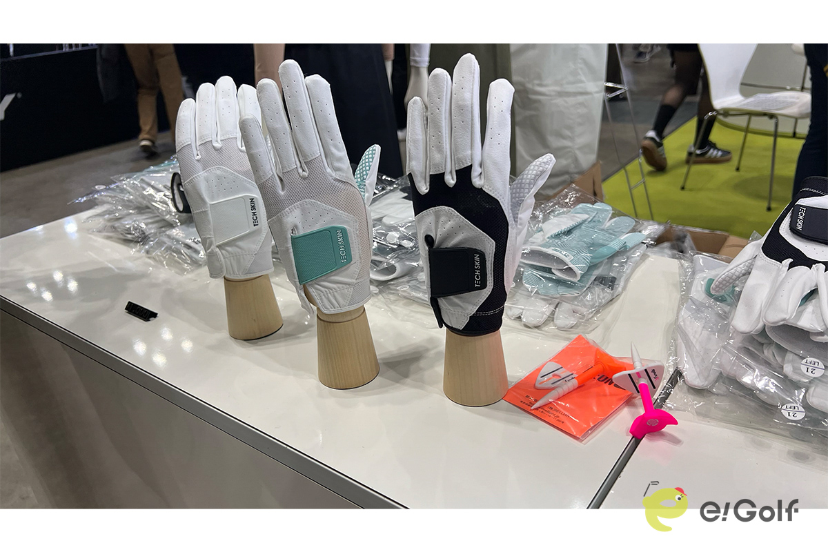 「ジャパンゴルフフェア2024」TECH SKINブースの様子