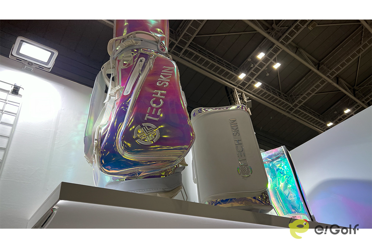 「ジャパンゴルフフェア2024」TECH SKINブースの様子