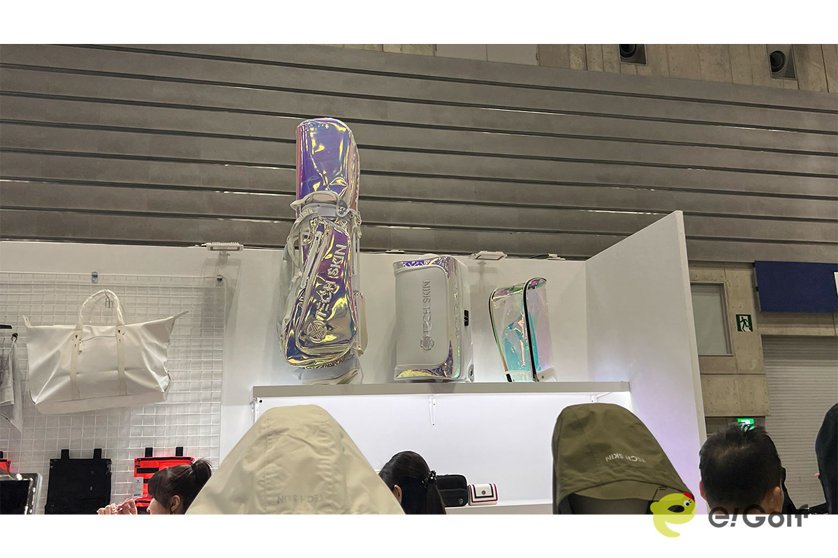 「ジャパンゴルフフェア2024」TECH SKINブースの様子