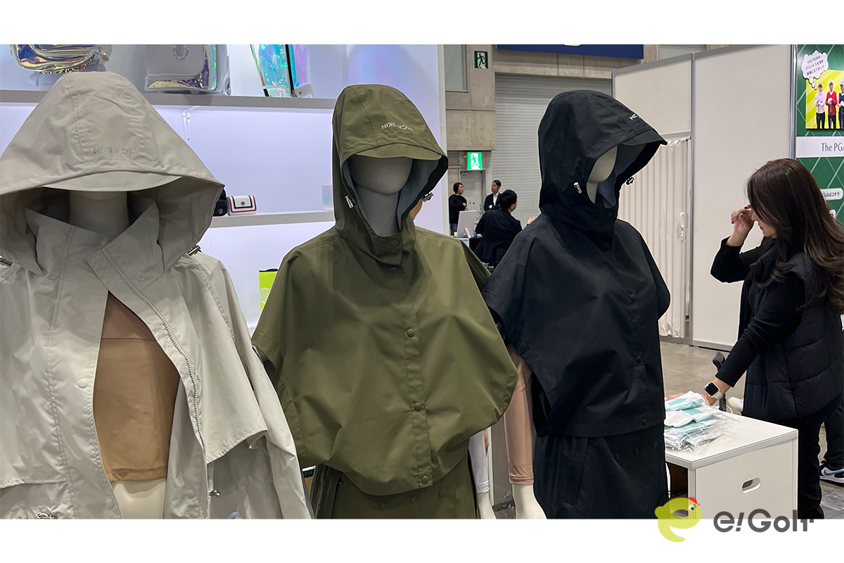 「ジャパンゴルフフェア2024」TECH SKINブースの様子