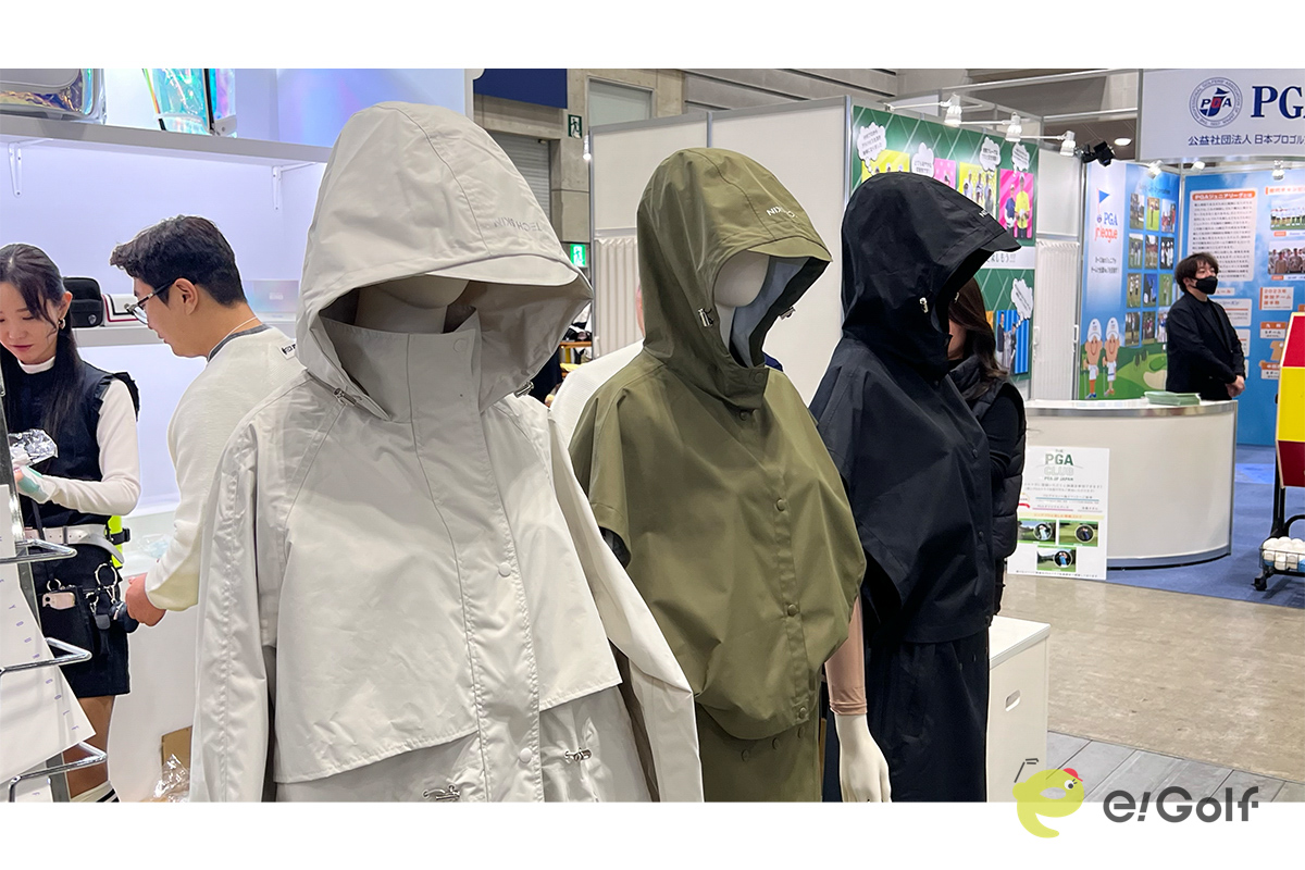 「ジャパンゴルフフェア2024」TECH SKINブースの様子