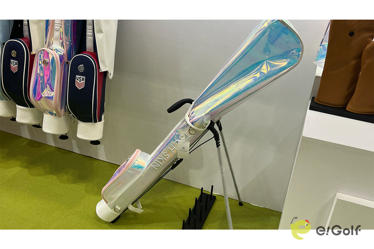 「ジャパンゴルフフェア2024」TECH SKINブースの様子