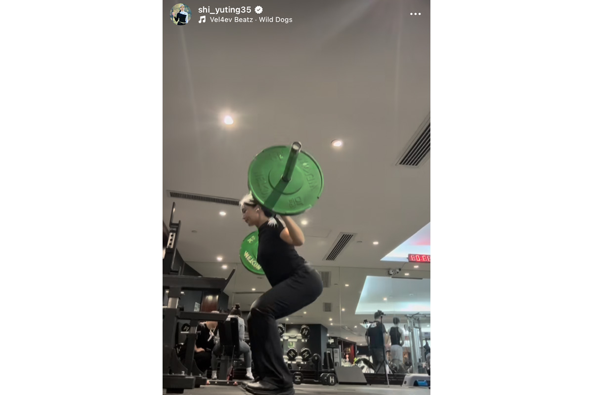 セキ・ユウティンのインスタグラム（shi_yuting35）より
