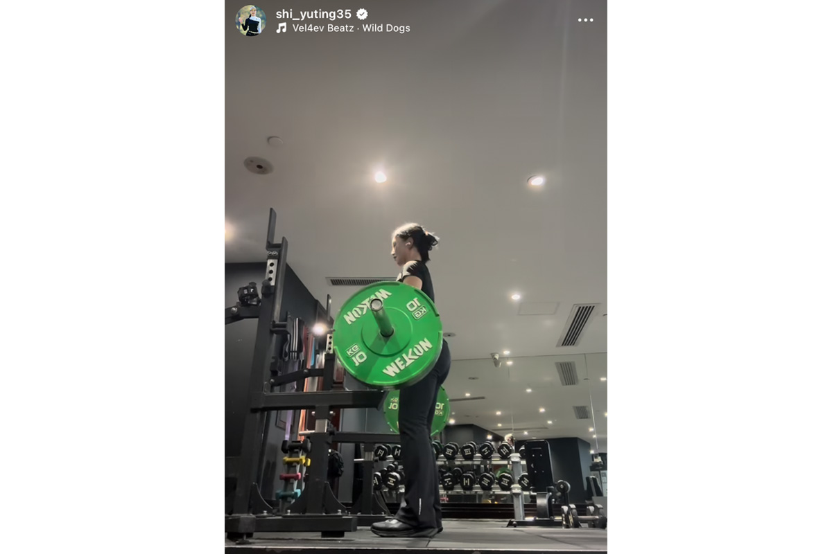 セキ・ユウティンのインスタグラム（shi_yuting35）より