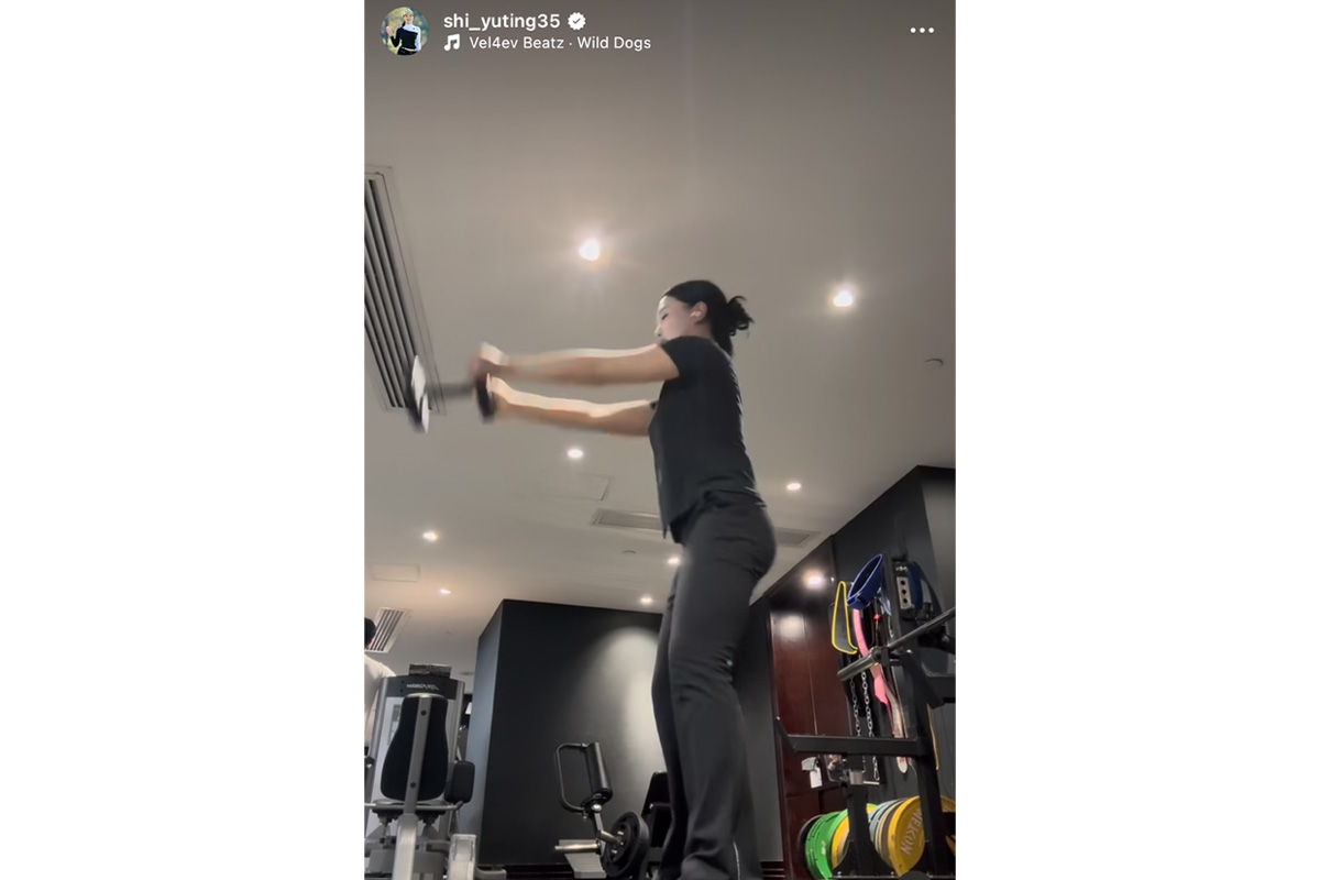 セキ・ユウティンのインスタグラム（shi_yuting35）より