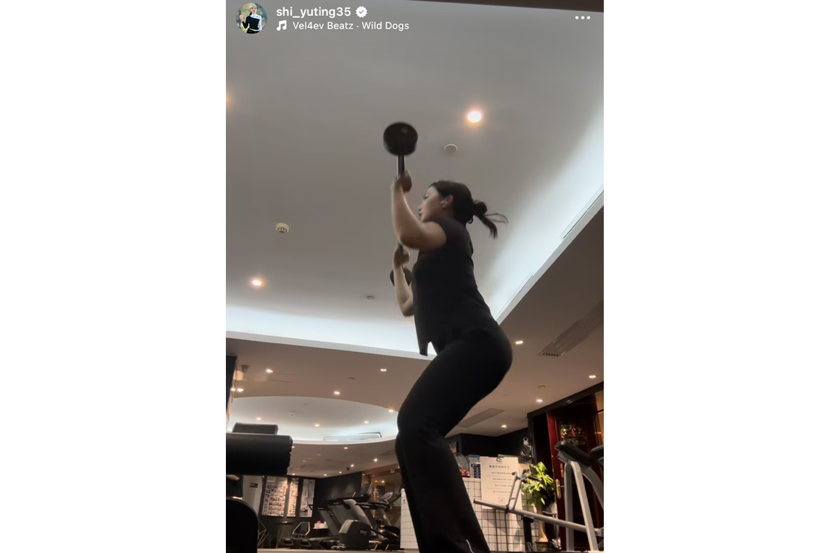 セキ・ユウティンのインスタグラム（shi_yuting35）より
