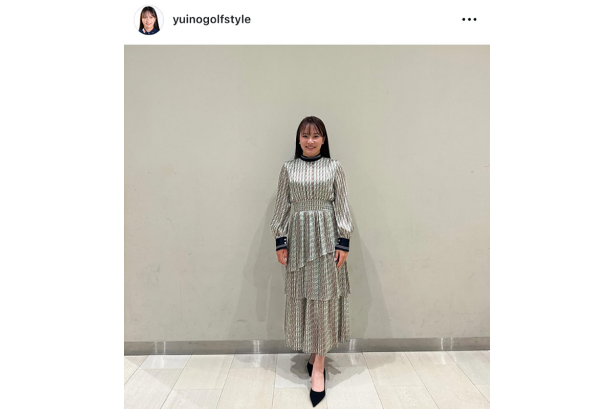 河本結のインスタグラム（@yuinogolfstyle）