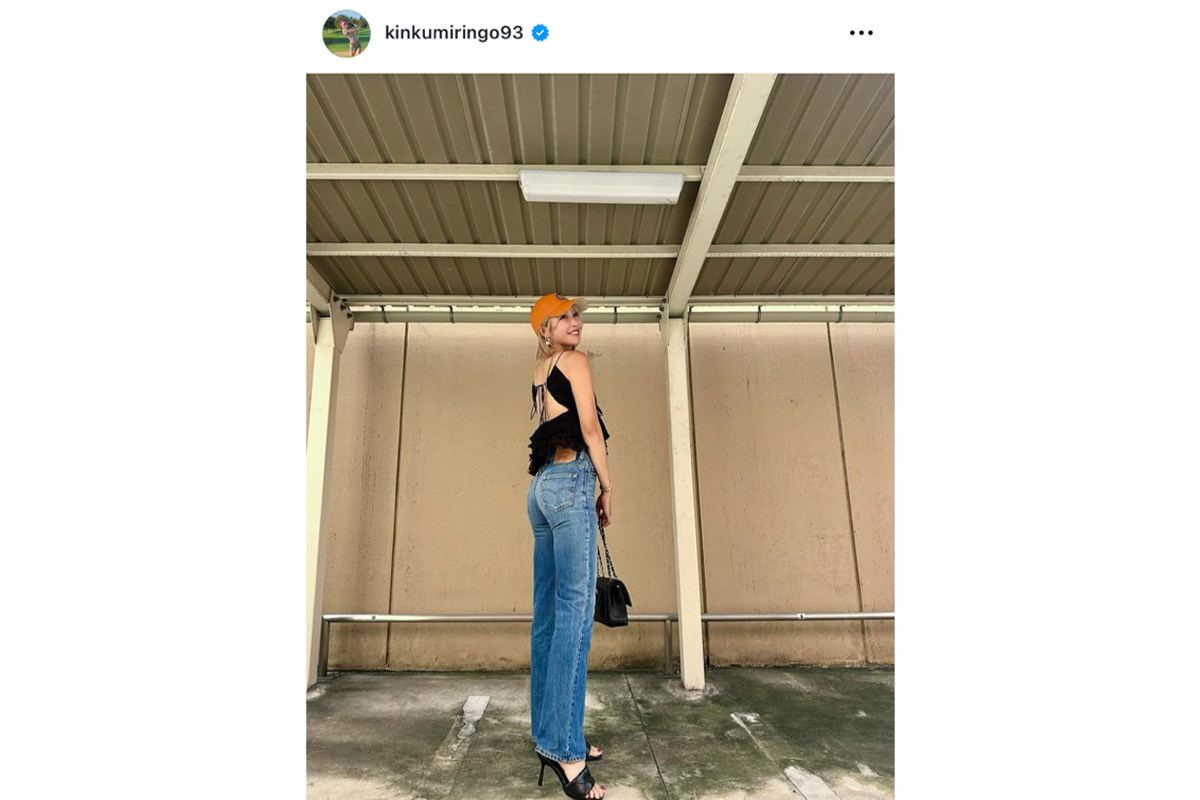 金田久美子のインスタグラム（@kinkumiringo93）より