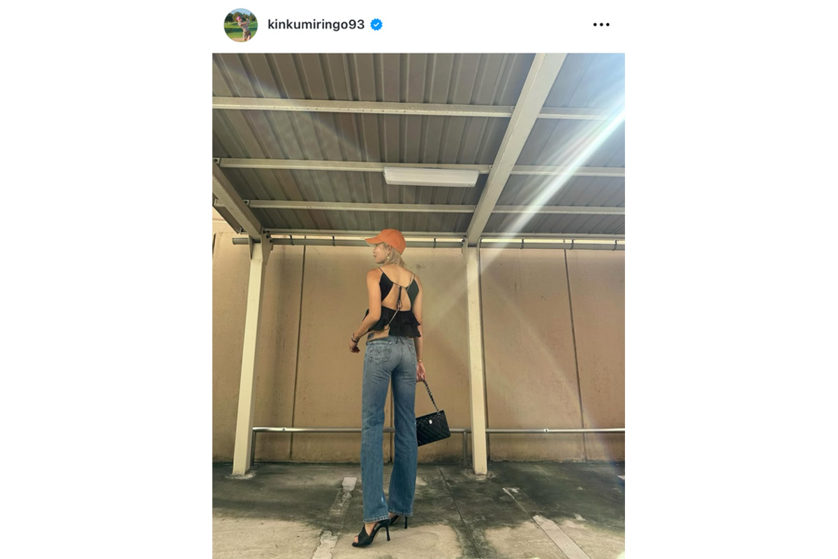 金田久美子のインスタグラム（@kinkumiringo93）より