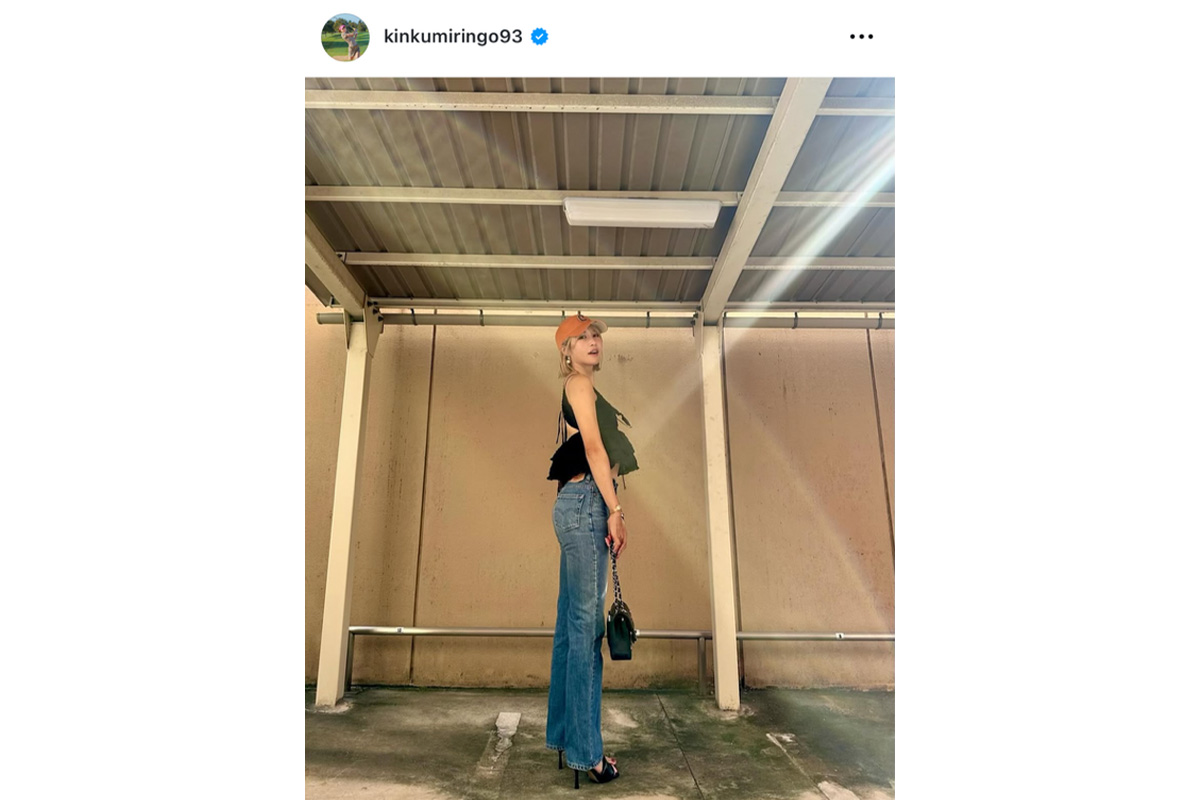 金田久美子のインスタグラム（@kinkumiringo93）より