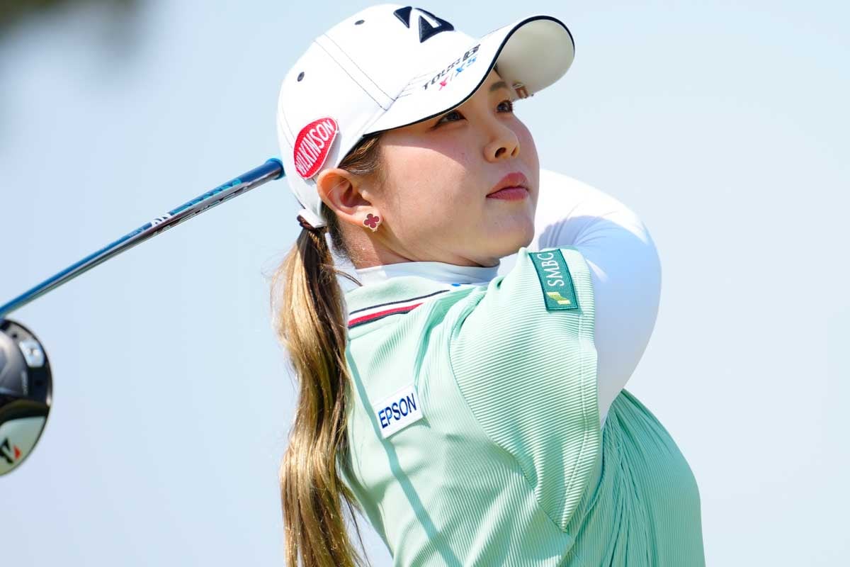 8打差のリードをさらに広げて圧勝した吉田優利 写真:鈴木祥