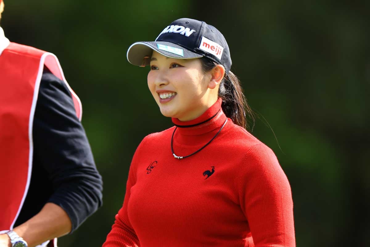 苦戦を強いられている小祝さくら(写真は24年「リコーカップ」)撮影:大澤進二