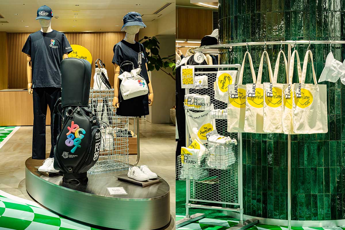 「ザ パーリーゲイツ フラッグ」店内写真