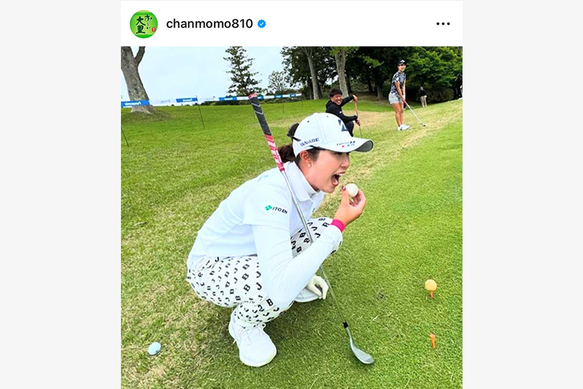 大里桃子のインスタグラム（@chanmomo810）より