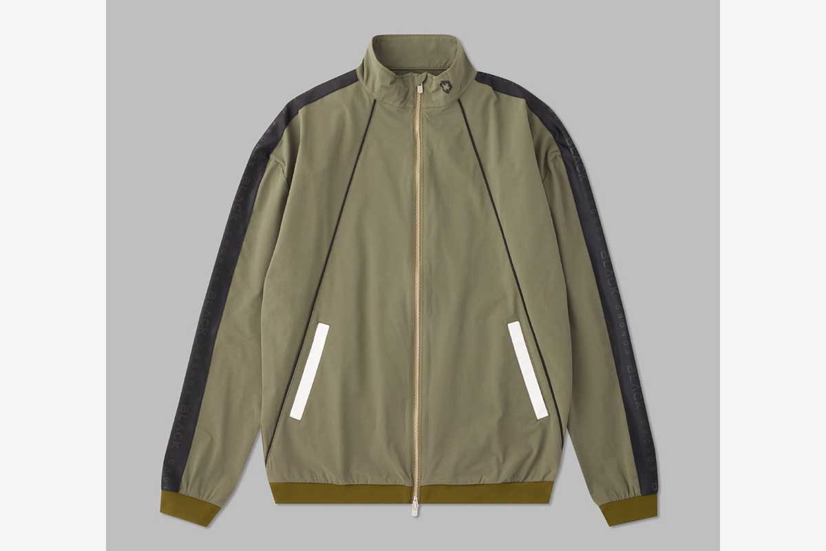 SIDE STRIPE LIGHT JACKET　KHAKI　3万6300円（税込み）
