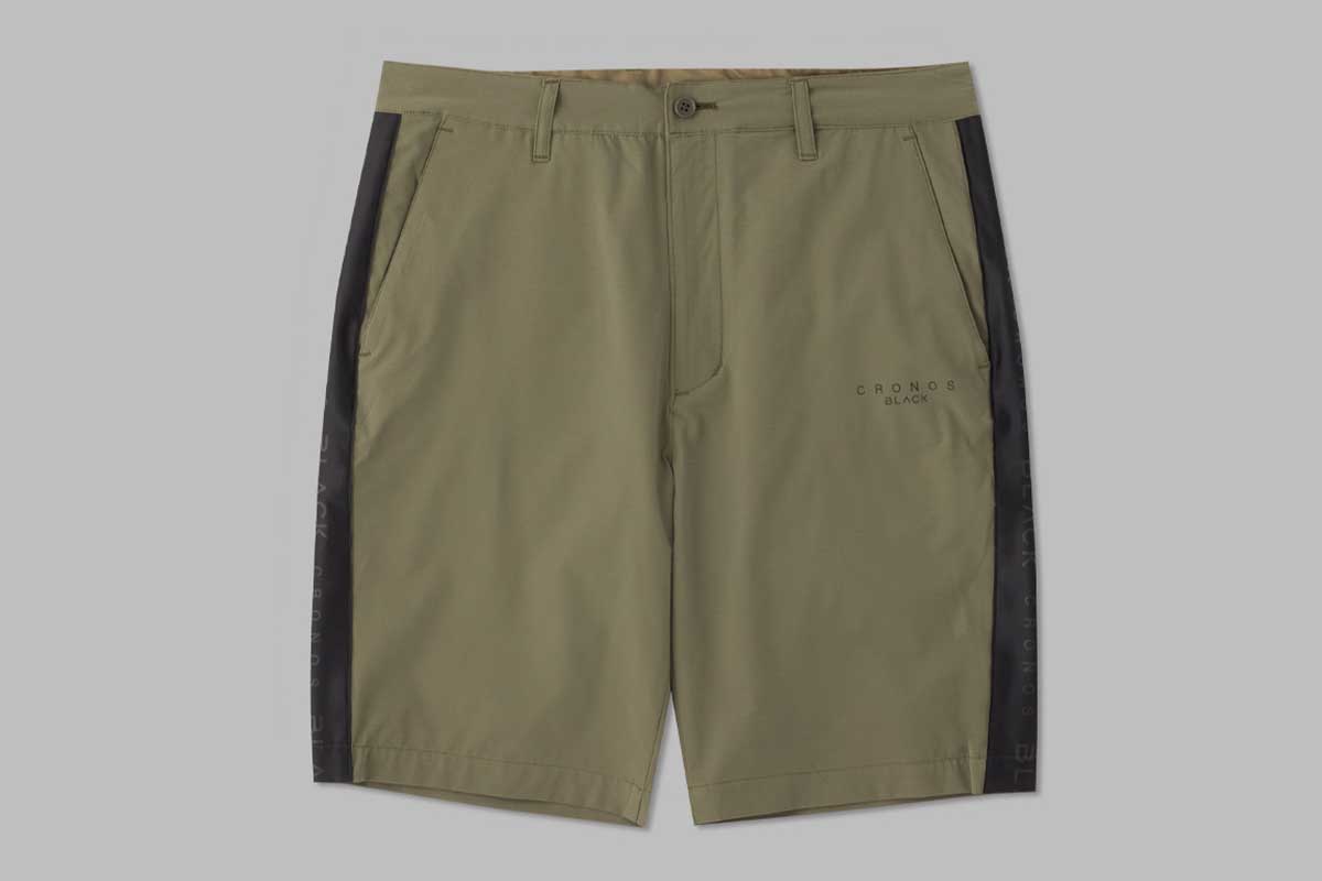 SIDE STRIPE SHORT PANTS　KHAKI　2万2000円（税込み）