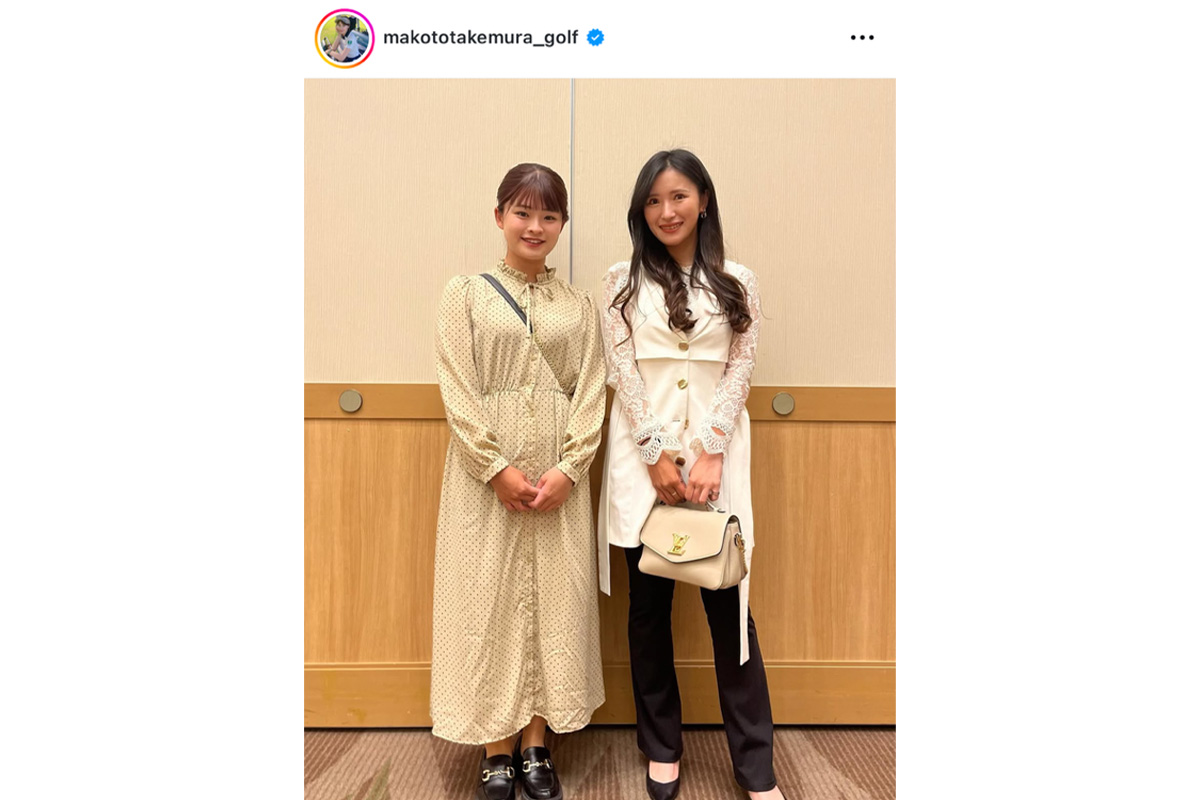 竹村真琴のインスタグラム（@makototakemura_golf）より