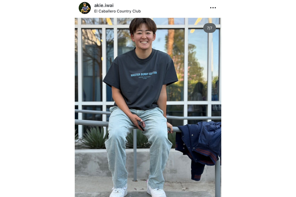 岩井明愛のインスタグラム（@akie.iwai）より