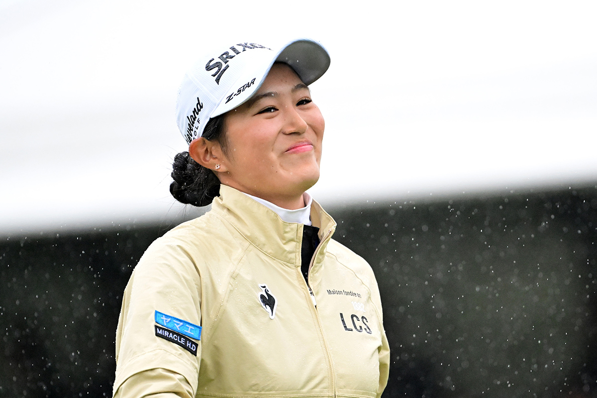 初優勝を逃したルーキーの中村心 写真:Getty Images