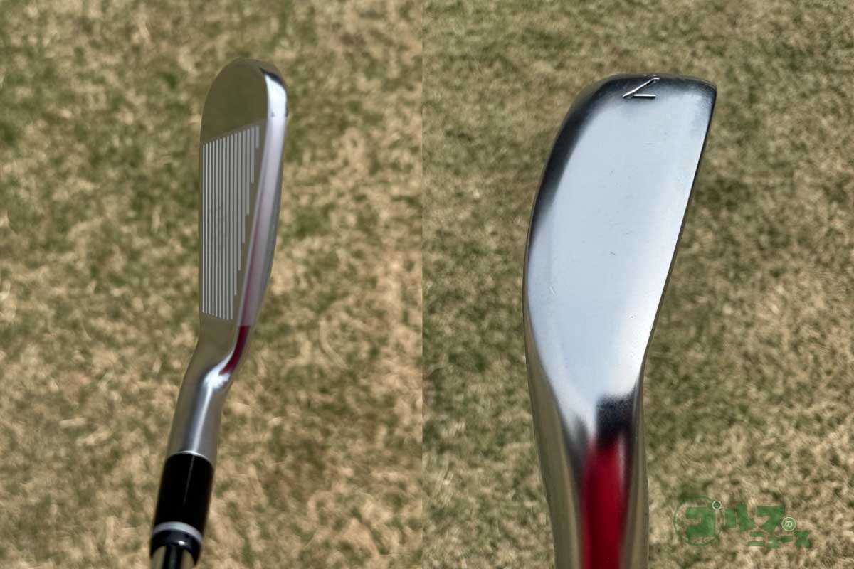 ソールは前作同様にワイドソールながら、面取りをすることで抜けのよさが向上している