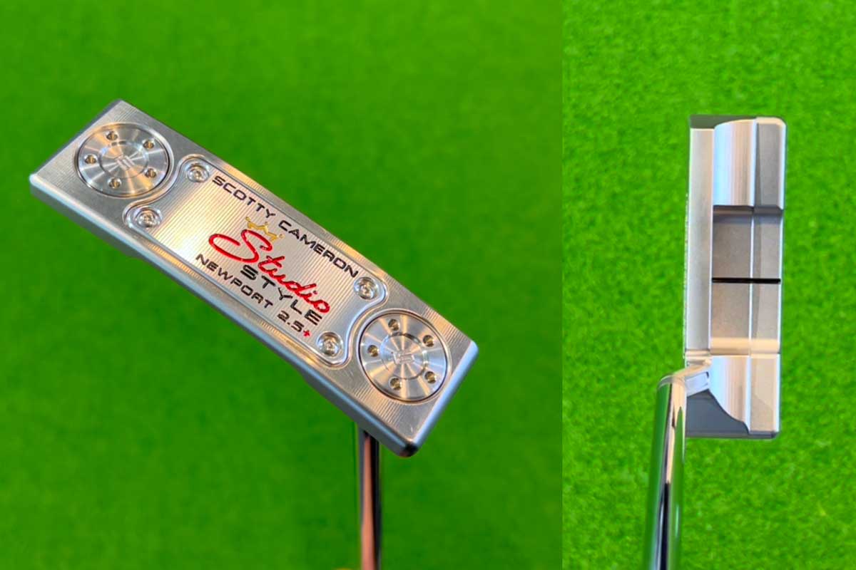 ニューポート2にスラント形状のアイビームジェットネックを採用した「ニューポート2.5 プラス」は若干オフセットが少なめ