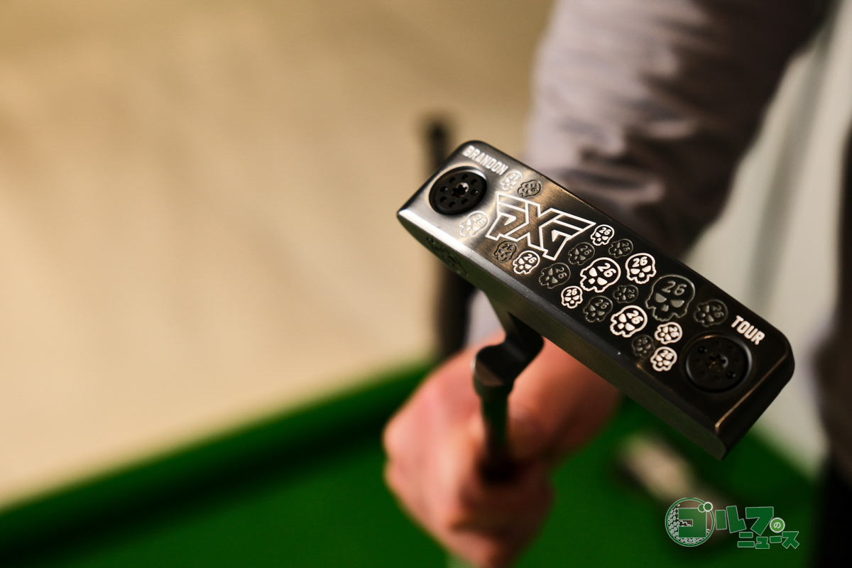PXGのクラブに共通する特徴であるウェイト交換機能