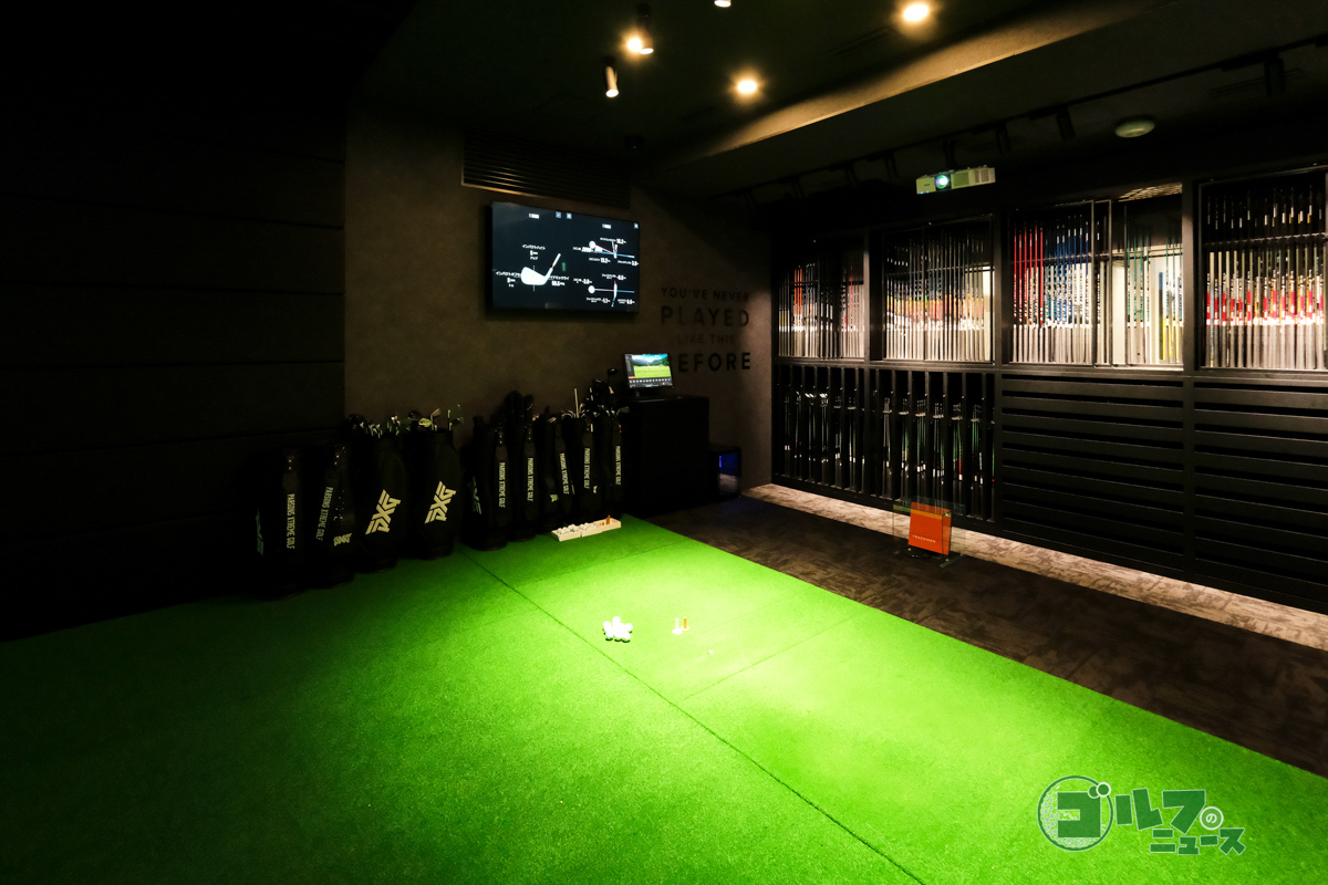 日本初の旗艦店「PXG AOYAMA」。PXGの世界観が表現された空間で、クラブやアパレル、グッズなどあらゆる製品を入手することができる