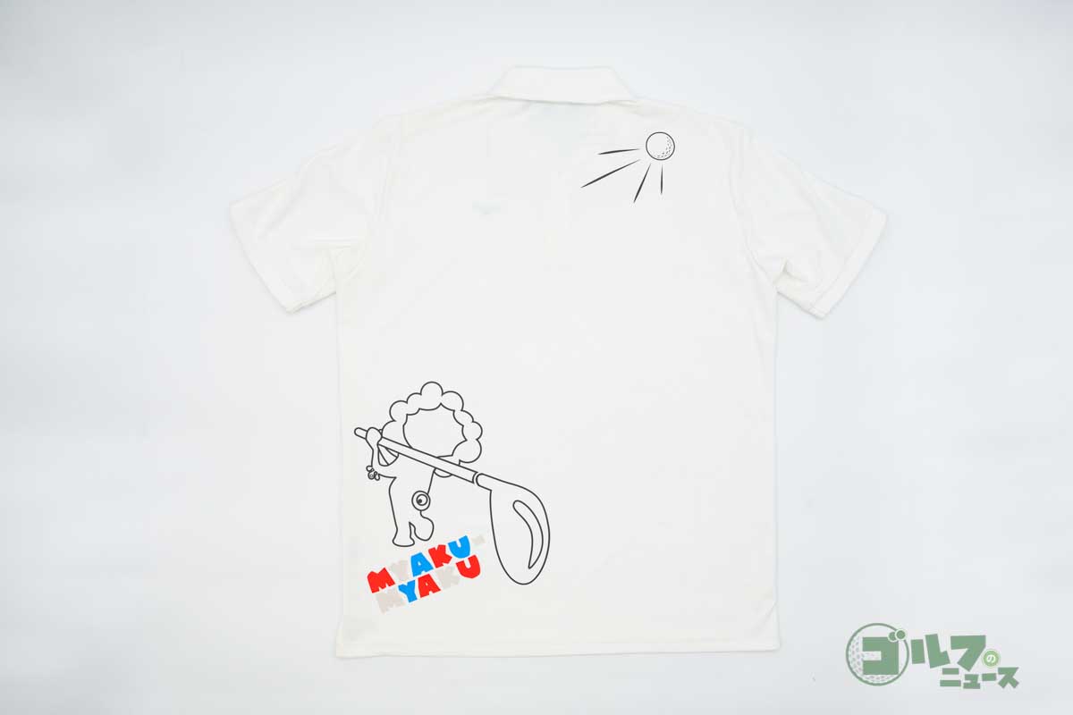 ミャクミャクスイング半袖シャツ（1万4300円、税込み）　（C）Expo 2025