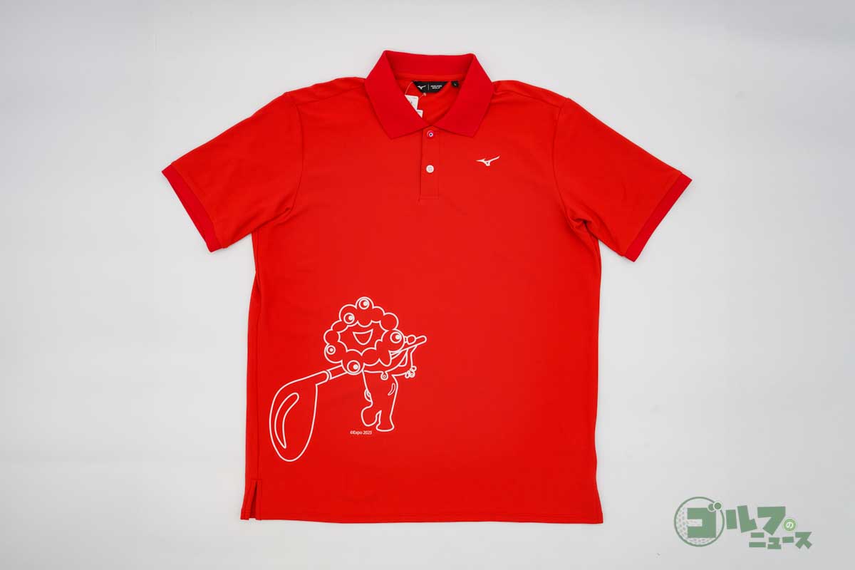 ミャクミャクスイング半袖シャツ（1万4300円、税込み）　（C）Expo 2025